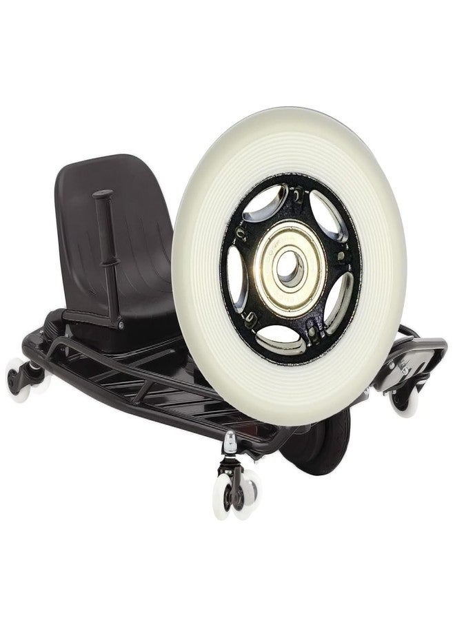 linpel 2 pcs Caster Wheels Replacement 76mm x 30mm for Shift [V1+]/Crazy Cart [V7+] and Crazy Cart XL [V3+] - Set of 2 Premium Replacement Wheels，parts W25143401048-Replace reliable parts for Krazy Kart. (2) - Image 5